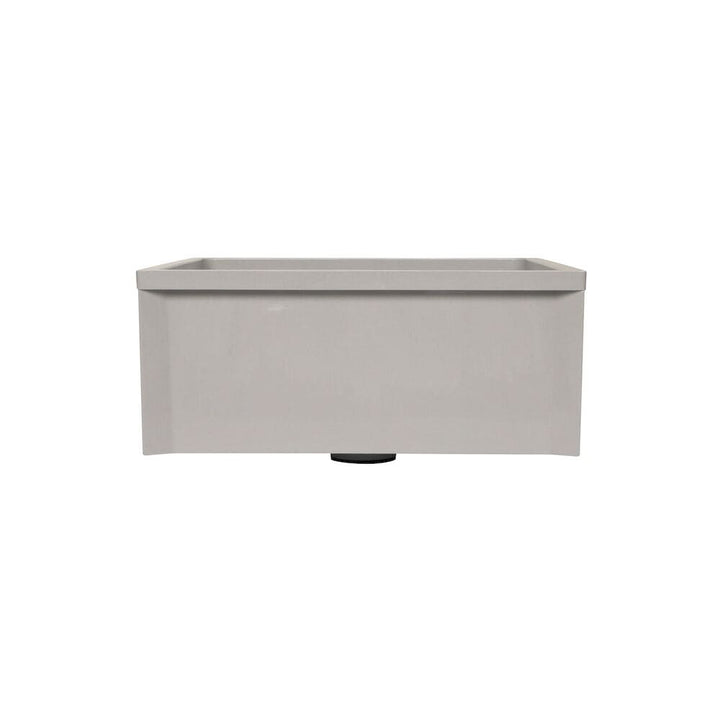 Zurn 24-in x 24-in Freestanding Utility Tub with Drain