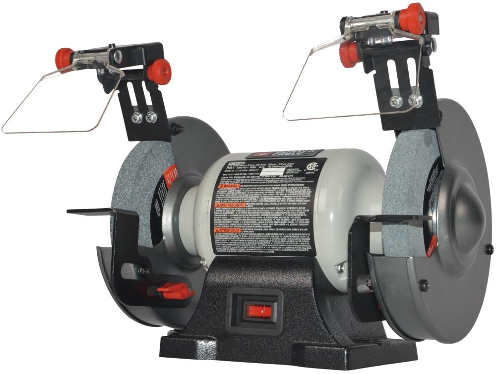 PORTER-CABLE 6-in Bench Grinder with Built-in Light
