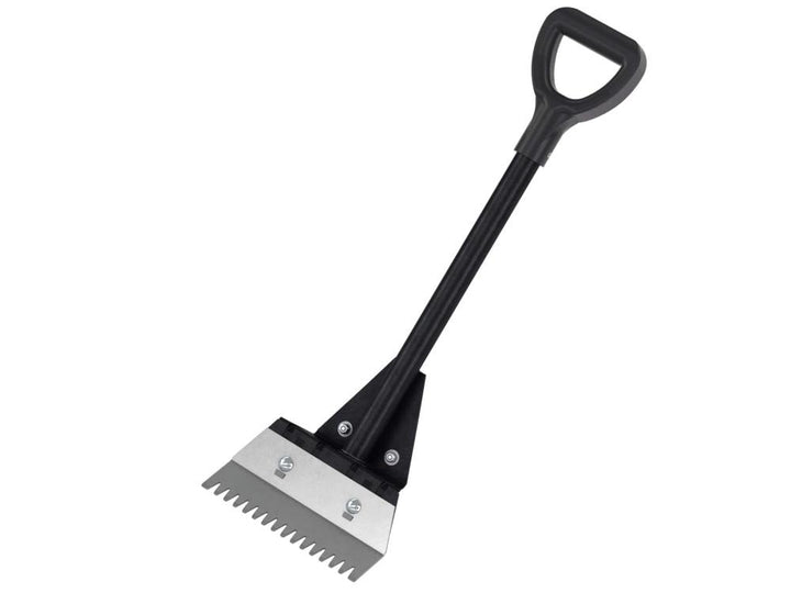 Bon Tool Roof Shovel, 28-in D-Handle, 9-in Serrated Steel Blade (Model 19-185)