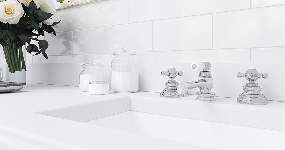 Satori Hudson Brilliant White 3-in x 6-in Glossy Ceramic Subway Wall Tile (0.12-sq. ft/ Piece)