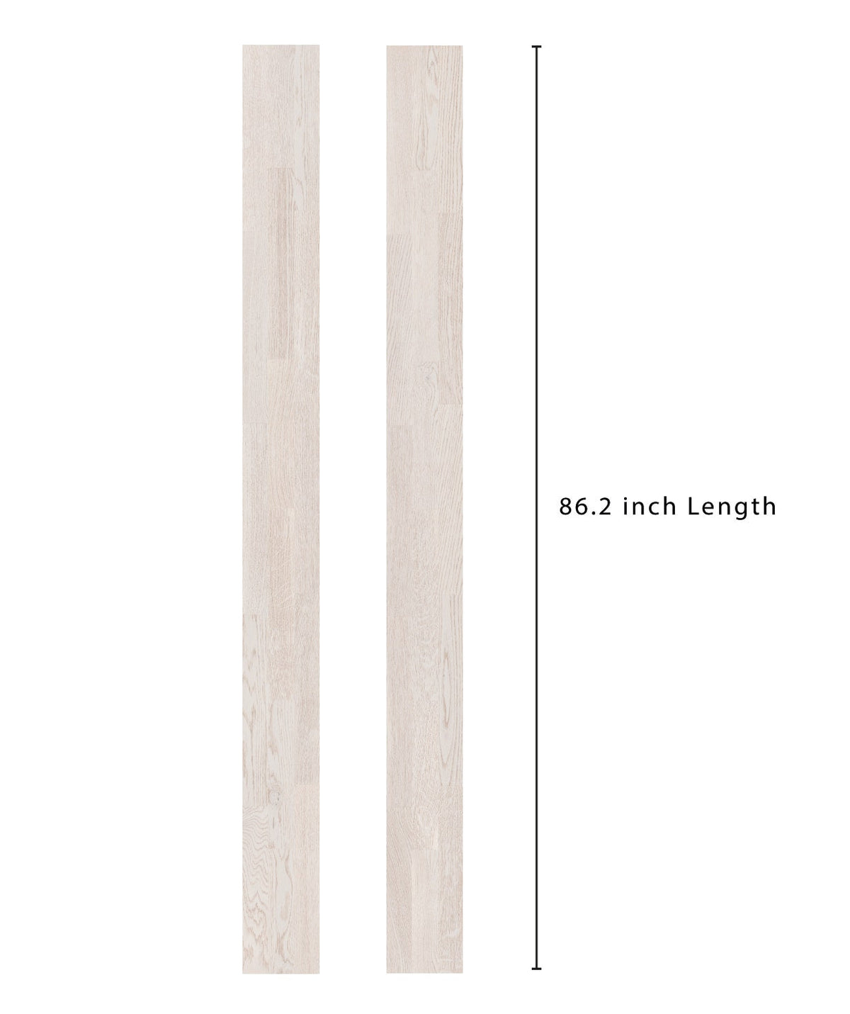 allen + roth European white oak Frosty is an Oak wood floor with brown, a wire brushed texture, and a low-gloss finish that highlights the wood’s natural variation hardwood flooring — carton and plank detail