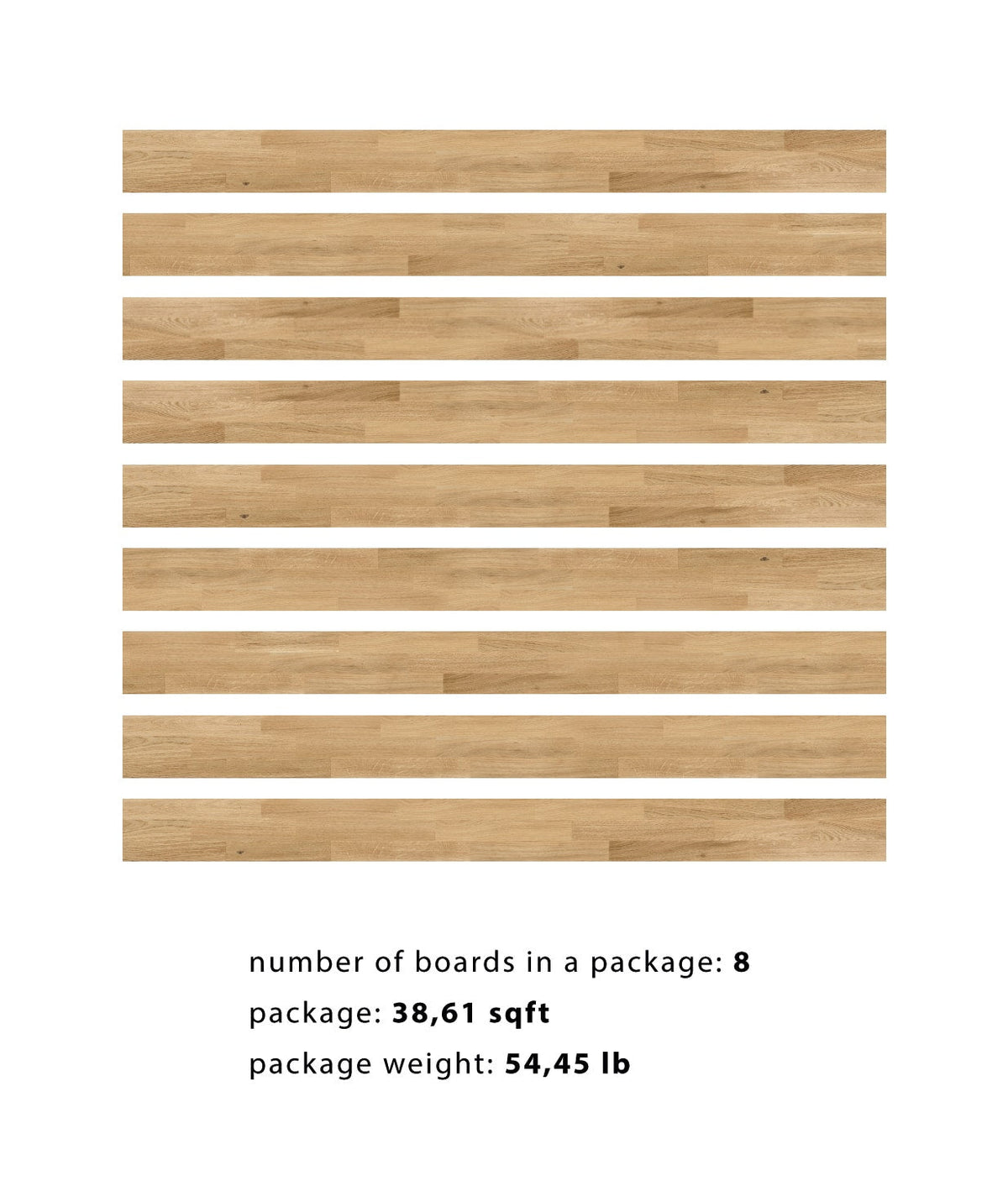 allen + roth European white oak Brushed is an Oak wood floor with brown, a wire brushed texture, and a low-gloss finish that highlights the wood’s natural variation hardwood flooring — alternate angle