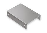 CityPost CP Grey Rail Bracket for Decking, Porches, and Deck Stairs - Easy Install, Painted Galvanized Steel, 3-in x 6-in - 1 Pack