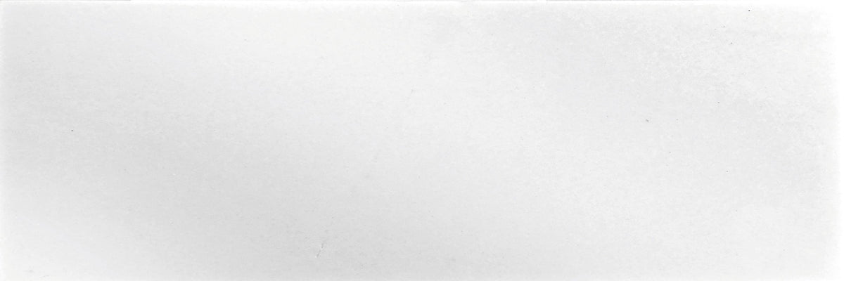 Apollo Tile (Sample) White 4-in x 12-in Polished Marble Floor and Wall Tile