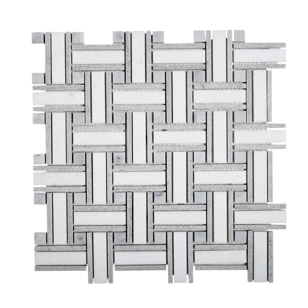 Apollo Tile (Sample) Grey 4-in x 4-in Polished Marble Floor and Wall Tile