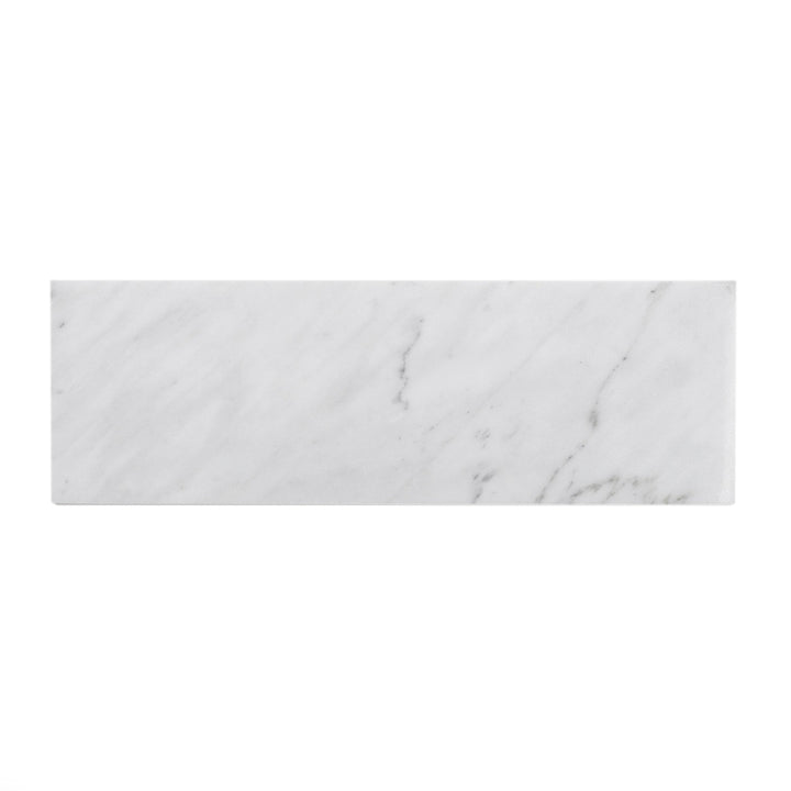 Apollo Tile (Sample) White 4-in x 4-in Polished Marble Floor and Wall Tile