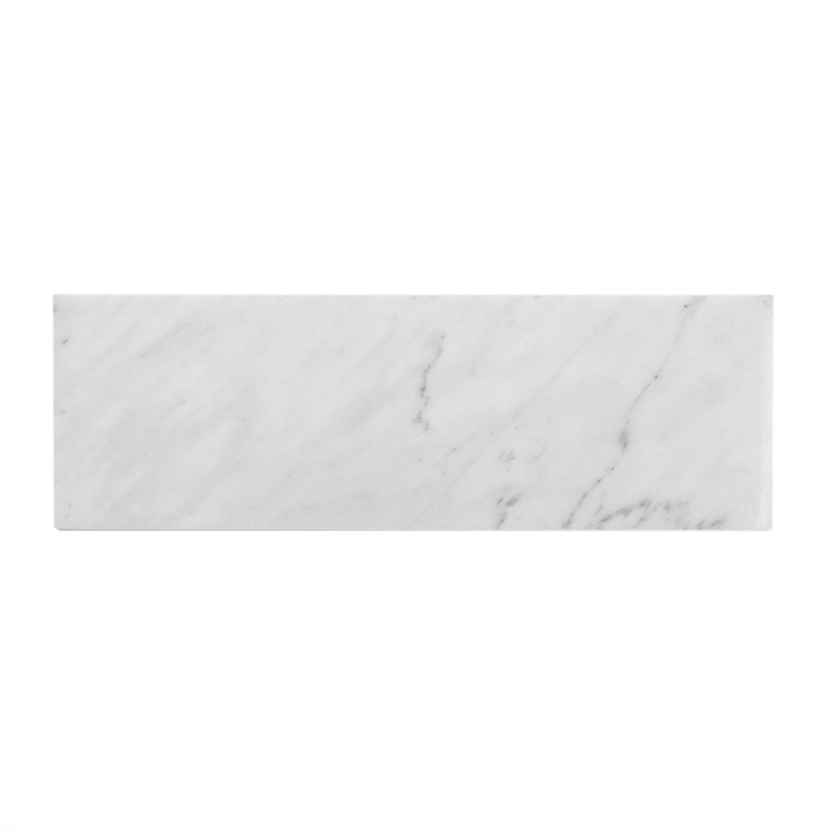Apollo Tile (Sample) White 4-in x 4-in Polished Marble Floor and Wall Tile