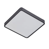 Project Source 13-in Black Integrated LED Flush Mount Ceiling Light, ENERGY STAR, 3000K