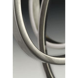 Progress Lighting Torino 3-Light Brushed Nickel Transitional Chandelier