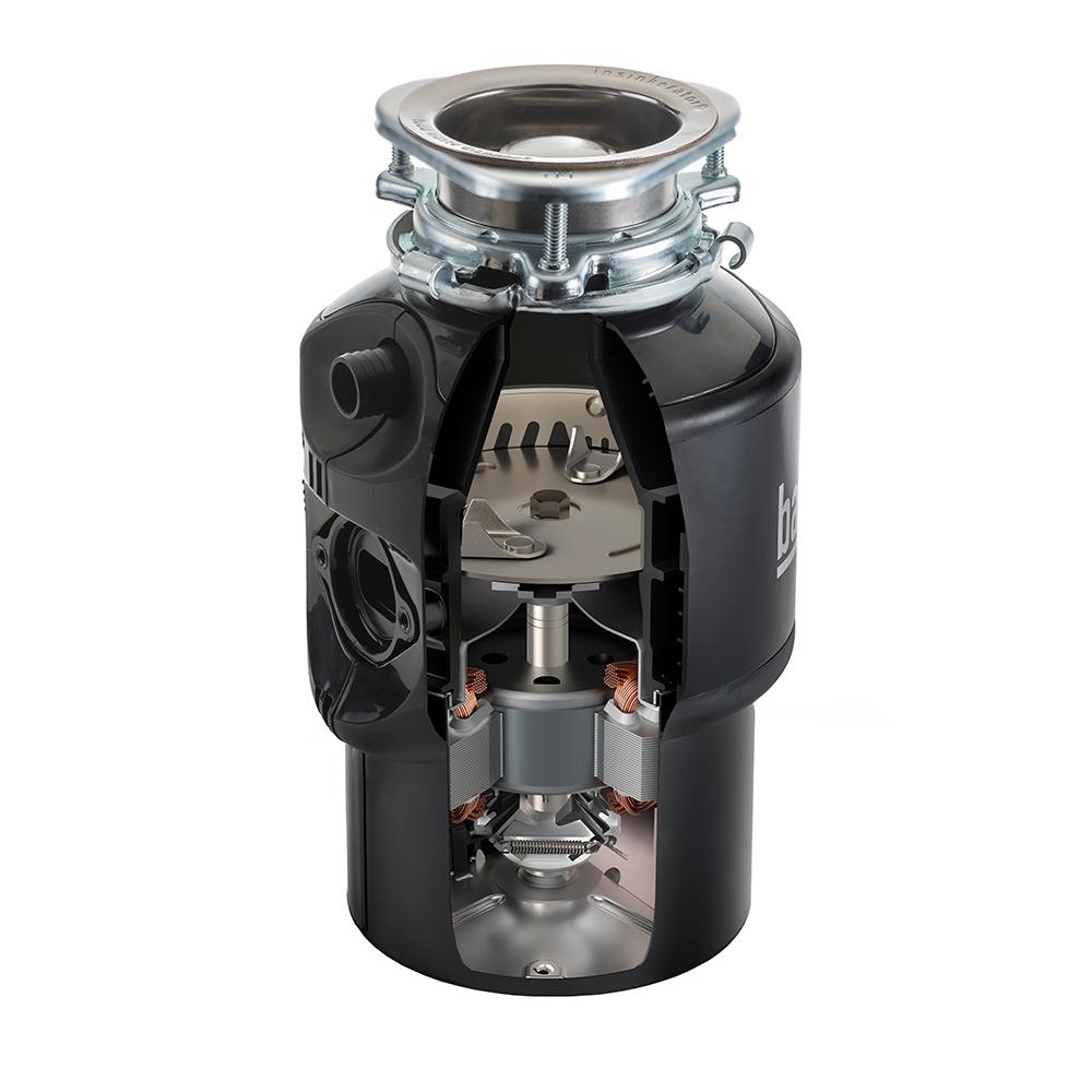 InSinkErator Badger 900 3/4 HP Continuous Feed Garbage Disposal with Power Cord Kit Included - Super Arbor
