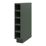 allen + roth Galway 6-in W x 34.5-in H x 24-in D Sage Open Cube Organizer Base Fully Assembled Cabinet (Flat Panel Style)