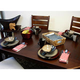 Athlea 16-Piece Casual Multicolor Stoneware Dinnerware Set (Service for 4)