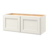 allen + roth McKeller 30-in W x 12.125-in H x 12-in D Linen Wall Fully Assembled Cabinet (Flat Panel Mitered Door Style)