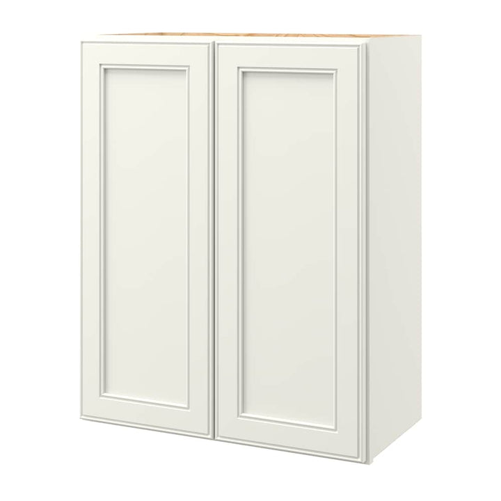 allen + roth McKeller 24-in W x 30.125-in H x 12-in D Linen Wall Fully Assembled Cabinet (Flat Panel Mitered Door Style)