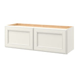 allen + roth McKeller 36-in W x 12.125-in H x 12-in D Linen Wall Fully Assembled Cabinet (Flat Panel Square Door Style)