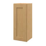 allen + roth Innsbrook 12-in W x 30.125-in H x 12-in D Rye Wall Fully Assembled Cabinet (Flat Panel Shaker Door Style)