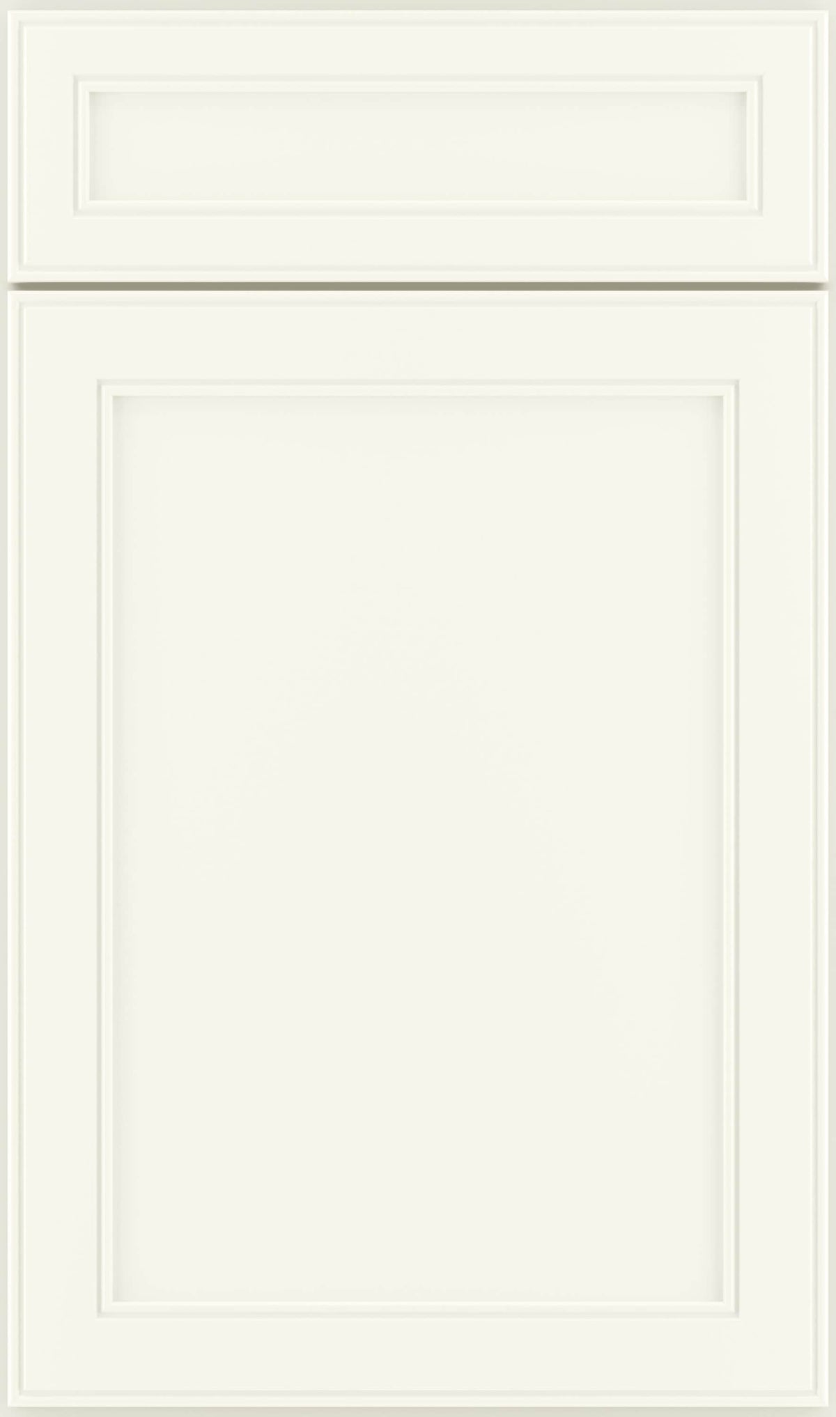 allen + roth McKeller 30-in W x 34.5-in H x 24-in D Linen 1-Drawer Base Fully Assembled Cabinet (Flat Panel Mitered Style)