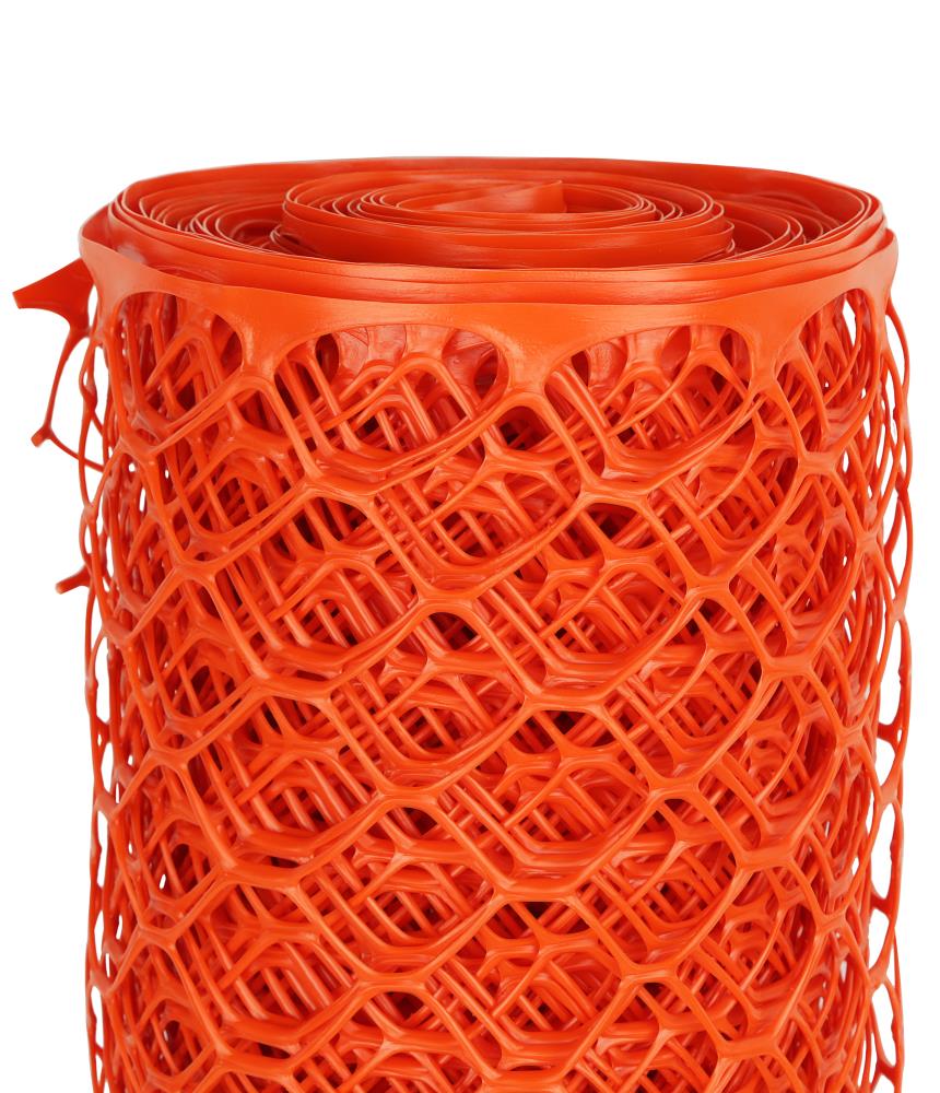 BOEN 100-ft W Orange Hdpe Chain Link Fence Screen