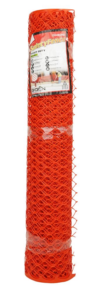 BOEN 4-ft H x 50-ft L Temporary Hdpe Snow Fence