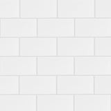 Satori Hudson Brilliant White 3-in x 6-in Glossy Ceramic Subway Wall Tile (0.12-sq. ft/ Piece)