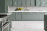 Satori Statuario Matte 12-in x 24-in Porcelain Marble-Look Floor & Wall Tile, Rectified Edge