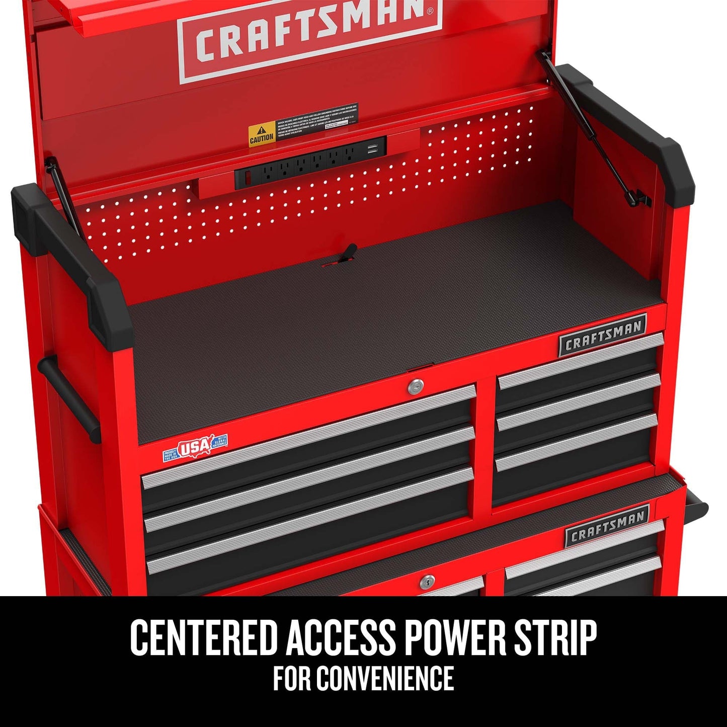 CRAFTSMAN 2000 Series 6-Drawer Steel Tool Chest, Red, 41-Inches Wide