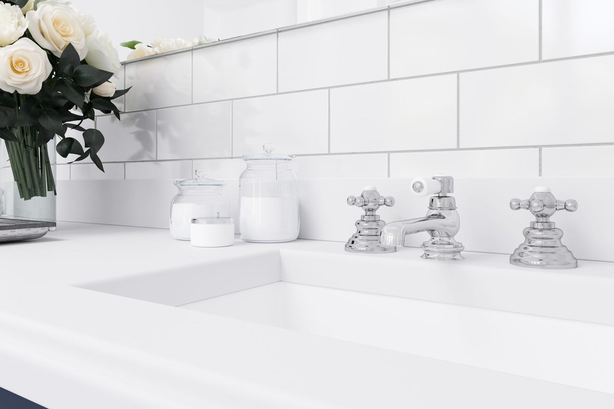 Satori Hudson Brilliant White 3-in x 6-in Glossy Ceramic Subway Wall Tile (0.12-sq. ft/ Piece)