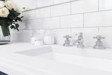 Satori Hudson Brilliant White 3-in x 6-in Glossy Ceramic Subway Wall Tile (0.12-sq. ft/ Piece)