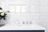 Satori Hudson Brilliant White 3-in x 6-in Glossy Ceramic Subway Wall Tile (0.12-sq. ft/ Piece)