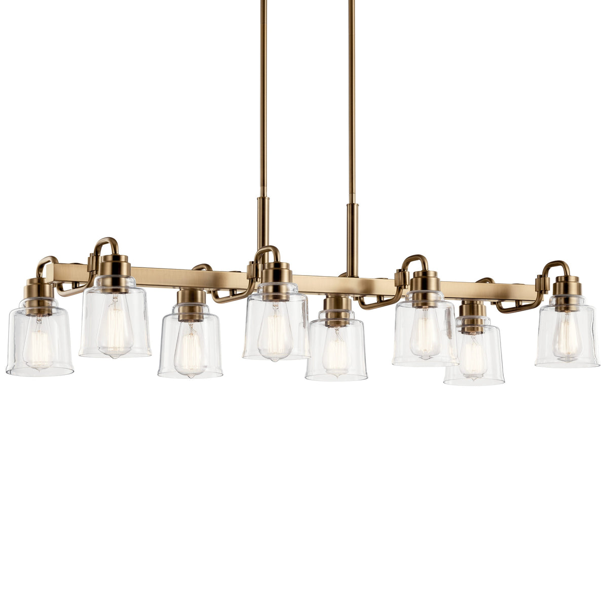 Kichler Aivian 8-Light Industrial Chandelier