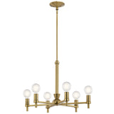 Kichler Torvee 6-Light Brushed Vintage Chandelier
