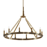 Kichler Emmala 10-Light Brushed Vintage Chandelier