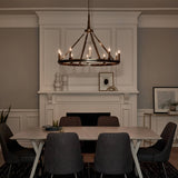 Kichler Emmala 10-Light Brushed Vintage Chandelier