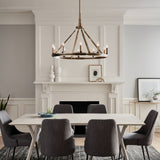 Kichler Emmala 10-Light Brushed Vintage Chandelier