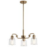 Kichler Aivian 3-Light Industrial Chandelier