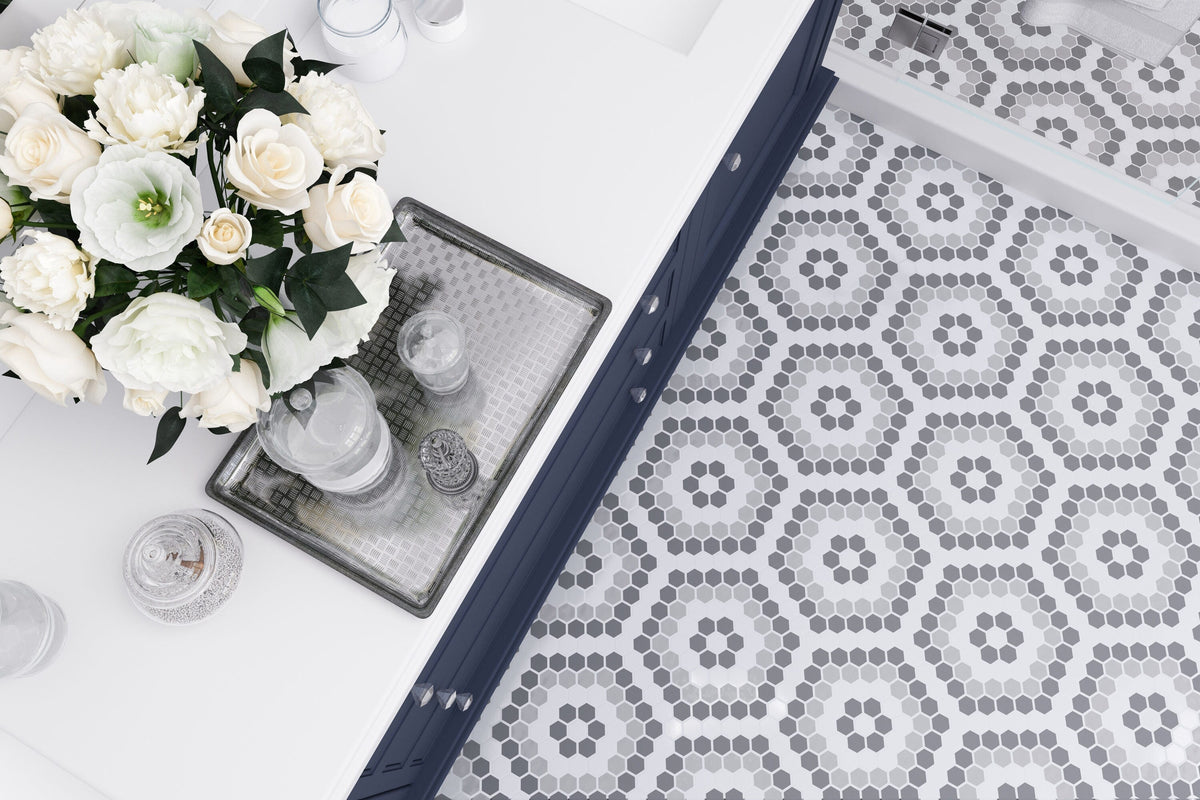 Satori Hudson Gatsby 8-in x 16-in Matte Porcelain Hexagon Mosaic Floor and Wall Tile (0.82-sq. ft/ Piece)