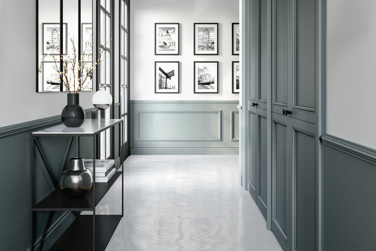 Satori Hudson 11-in x 11-in Glossy Porcelain Subway Mosaic Wall Tile (0.79-sq. ft/ Piece)