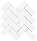 Satori Hudson 11-in x 11-in Glossy Porcelain Subway Mosaic Wall Tile (0.79-sq. ft/ Piece)
