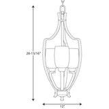 Progress Lighting Wisten 3-Light Antique Bronze Transitional Chandelier
