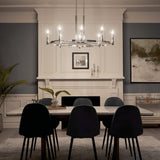 Kichler Tolani 8-Light Polished Nickel Modern/Contemporary Chandelier