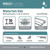 Pergo Portfolio + WetProtect Waterfall Oak Waterproof Laminate Flooring