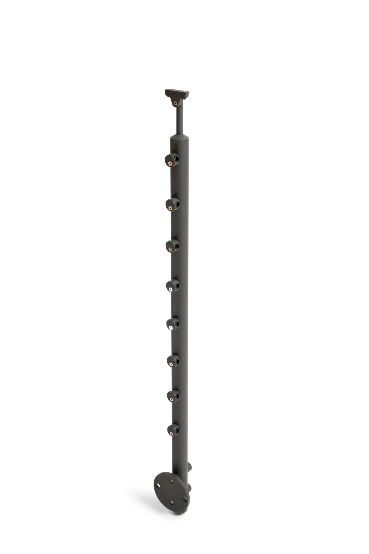 DOLLE 4-1/4-in x 36-in Prova Anthracite Aluminum Round Deck Baluster