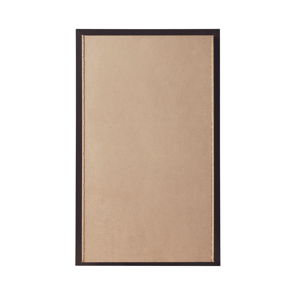 Style Selections 15.75-in x 25.75-in Surface/Recessed Mount Java Mirrored Medicine Cabinet