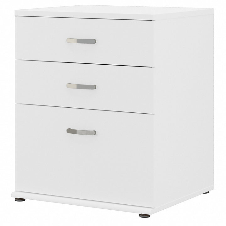 Bush Business Furniture Universal Storage 28.3464-in W x 33.9763-in H Wood Composite White Freestanding Utility Storage Cabinet