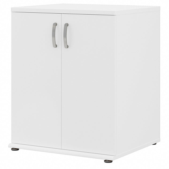 Bush Business Furniture Universal Storage 28.3464-in W x 33.9763-in H Wood Composite White Freestanding Utility Storage Cabinet