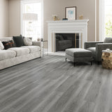 Lucida USA Maxcore Dolomite Gray 28-mil x 7-3/32-in W x 48-in L Waterproof Interlocking Luxury Vinyl Plank Flooring (24.5-sq ft/ Carton)