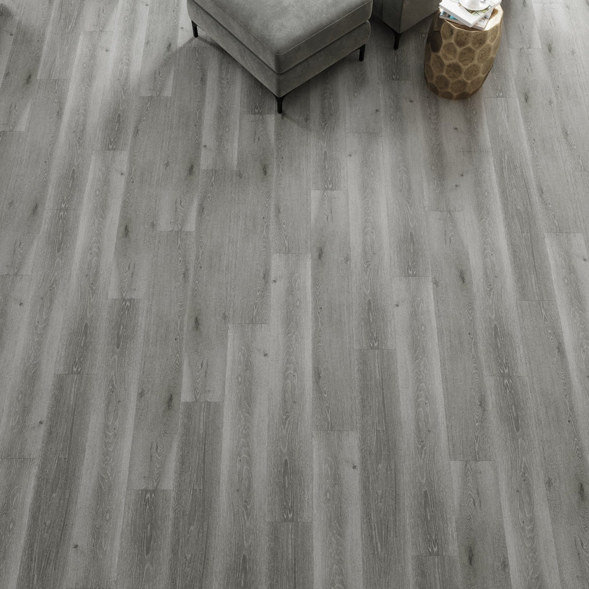 Lucida USA Maxcore Dolomite Gray 28-mil x 7-3/32-in W x 48-in L Waterproof Interlocking Luxury Vinyl Plank Flooring (24.5-sq ft/ Carton)