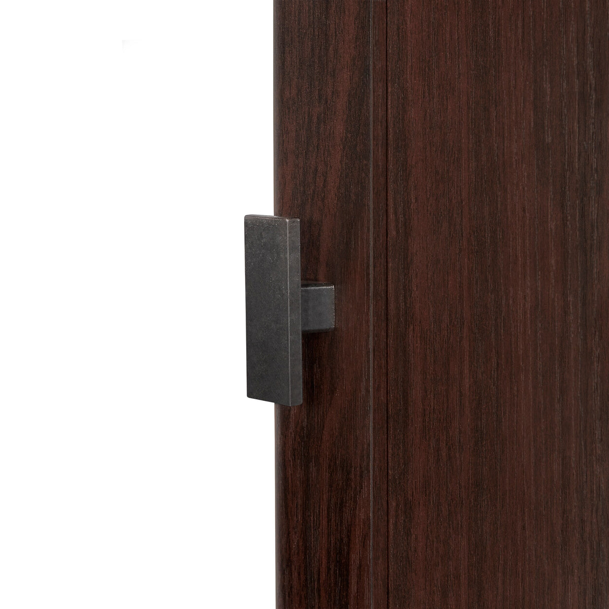 RiverRidge Hayward 23.63-in x 40.13-in x 11.81-in Dark Veneer Woodgrain Freestanding Linen Cabinet
