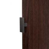 RiverRidge Hayward 23.63-in x 40.13-in x 11.81-in Dark Veneer Woodgrain Freestanding Linen Cabinet
