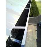 industrial 8 in. - 36 ft. Pack Max-Flow Filter Brush Gutter Guard - Super Arbor